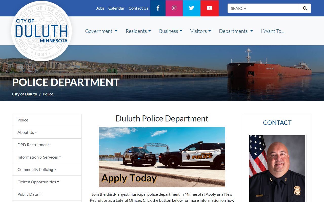 Duluth Police Department 72 hour booking records