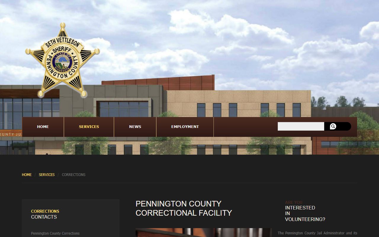 Pennington County Jail services 72 hour booking