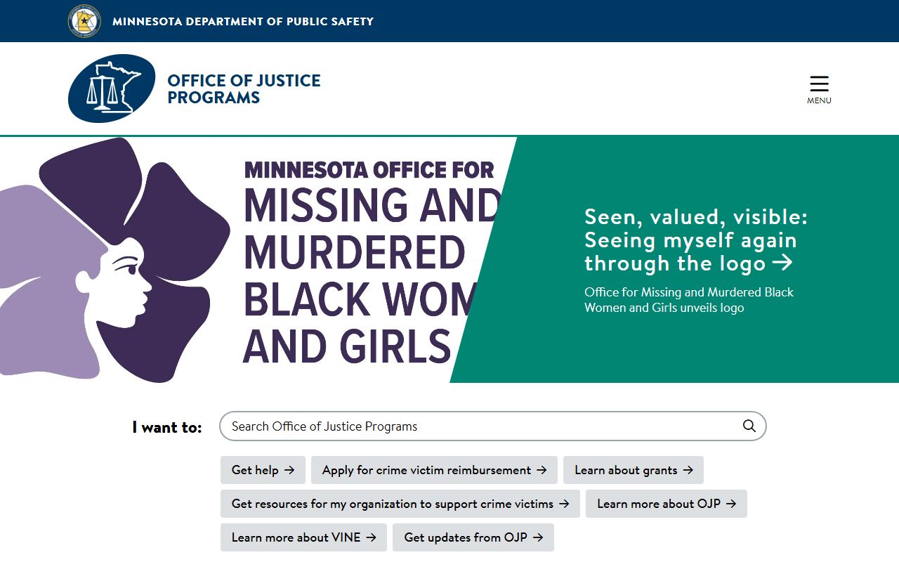 Minnesota Office of Justice Programs booking resources